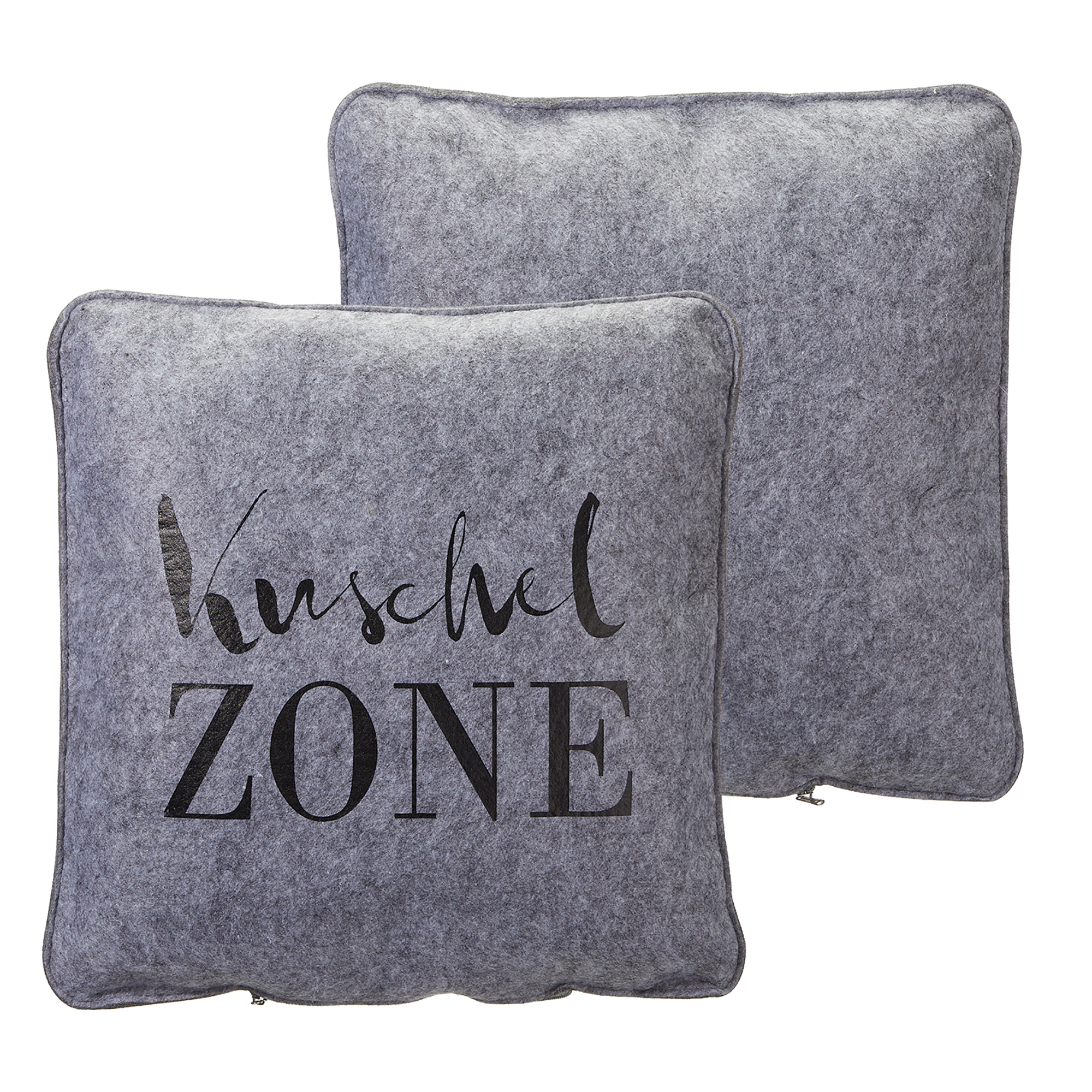 Sitzkissen aus Filz mit Aufdruck 38 x 38 cm