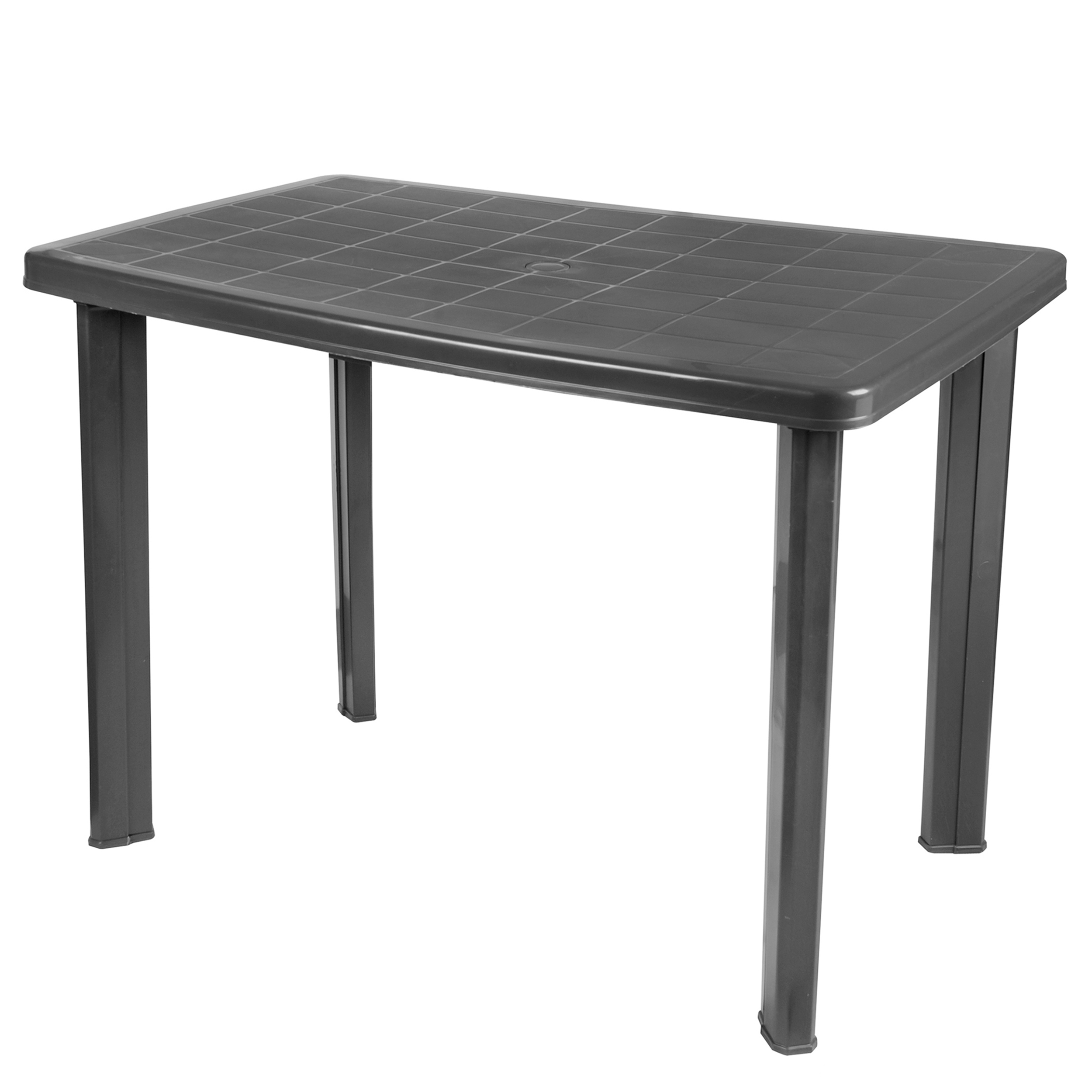 Campingtisch rechteckig - Tischbeine herausnehmbar - 100 x 70 cm