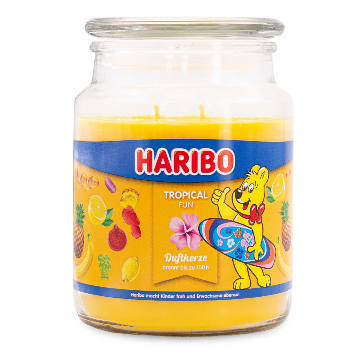 Haribo Duftkerzen im Glas mit Deckel - viele tolle Düfte und Größen