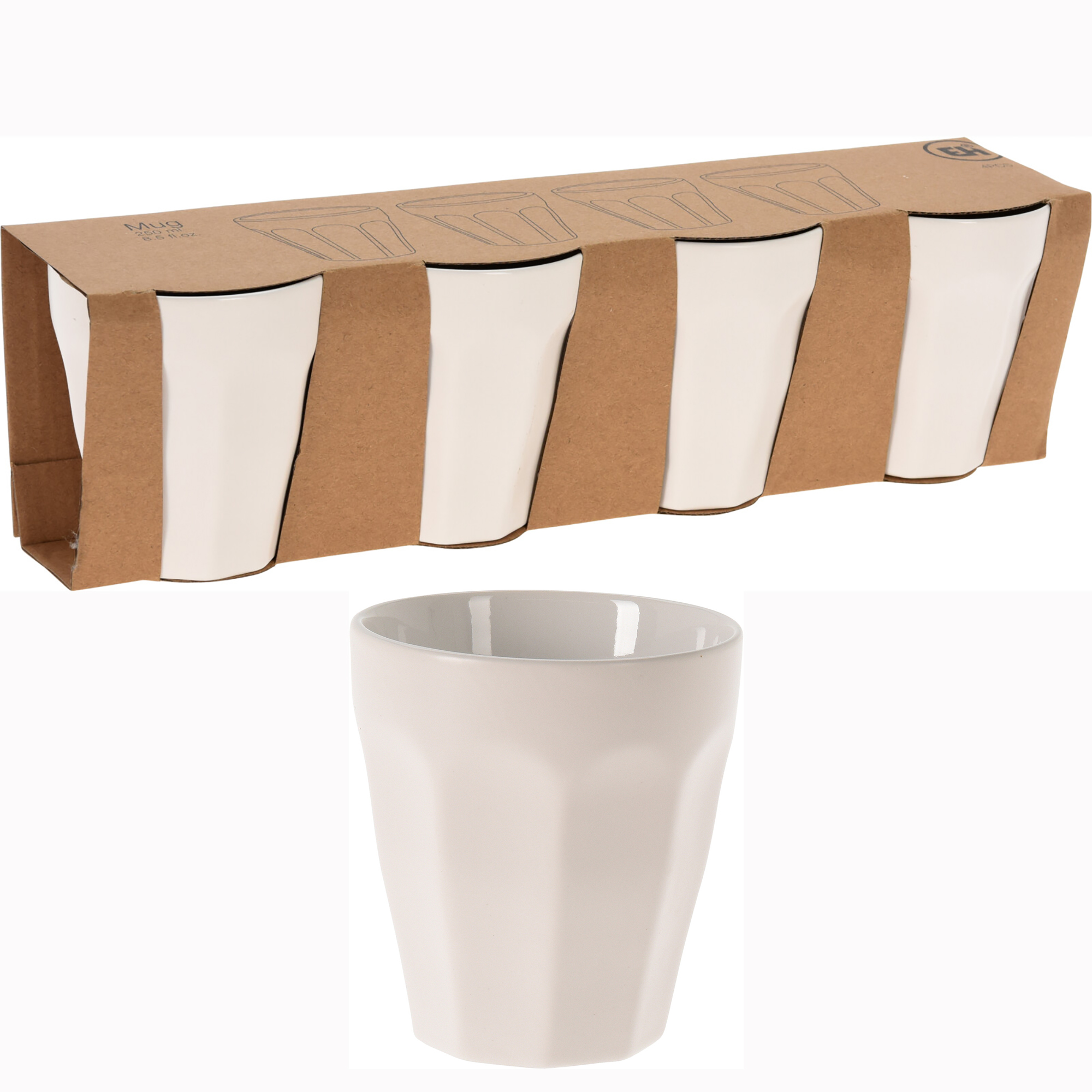 90 ml / 4er Set / weiß