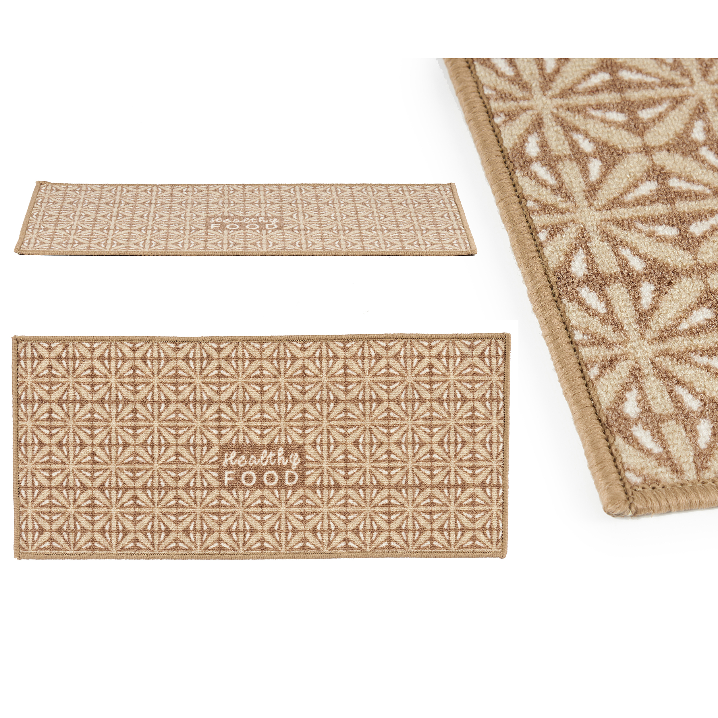 Teppich multifunktional "Healthy Food" - Teppichläufer - Küchenteppich - Küchenläufer