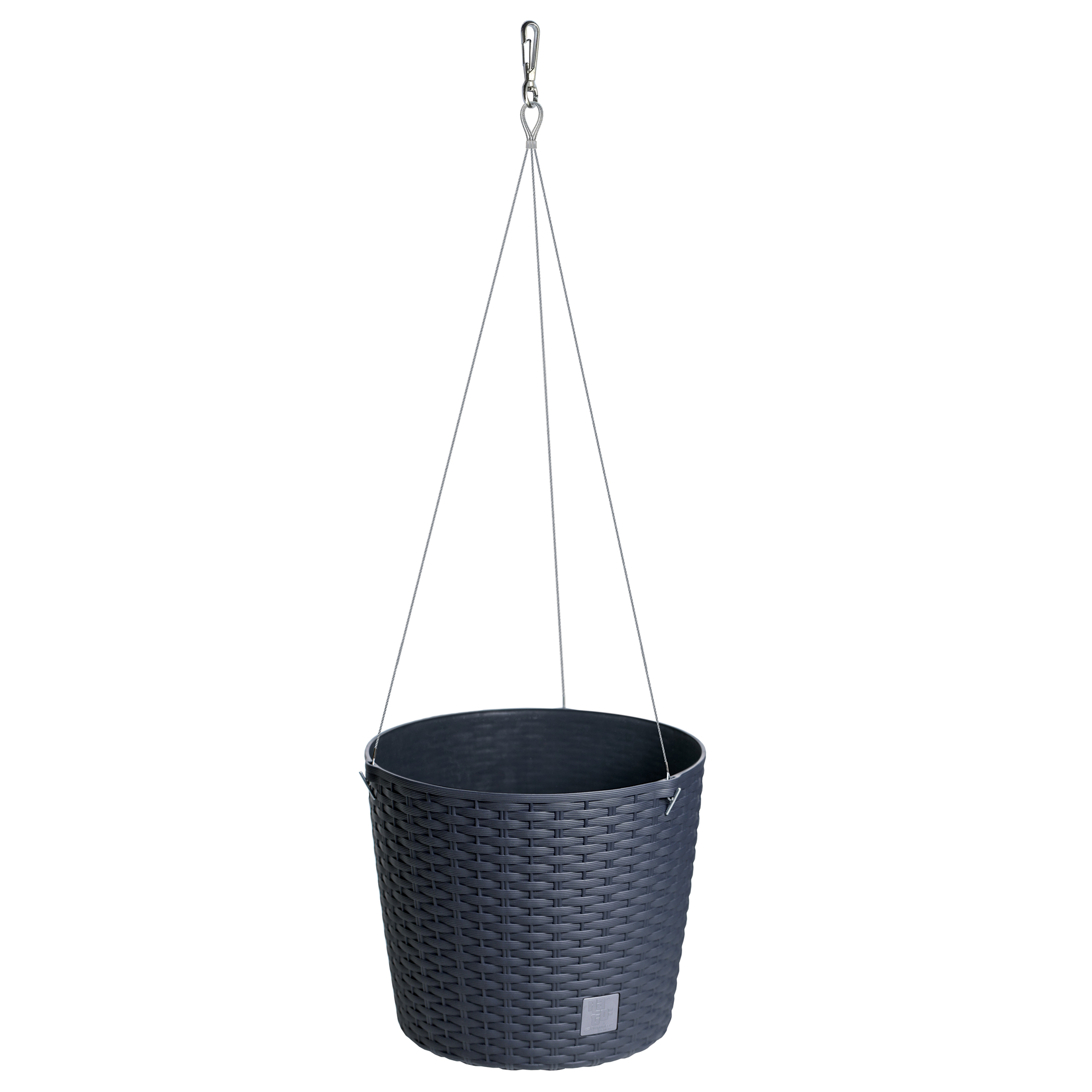 DRTW260-S433_top Blumenampel mit Bewässerungssystem mit Metallstreben zum Hängen Ø 26 cm